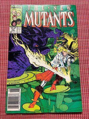 New Mutants #52 (1987) Marvel Comic Bill Sienkiewicz VF/X-Men Key Issue